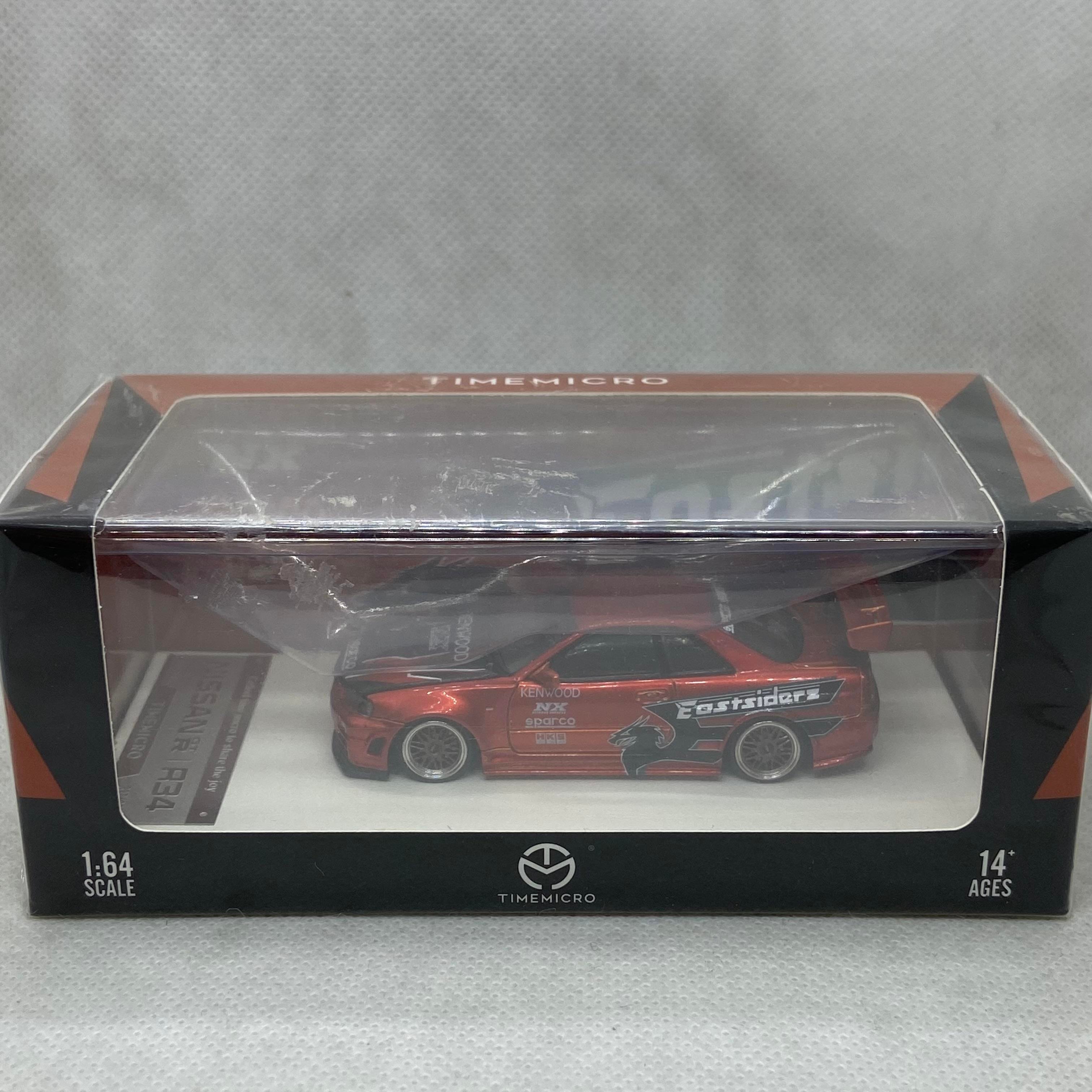 1/64 Nissan GTR R34 Eastsiders (Time Micro)