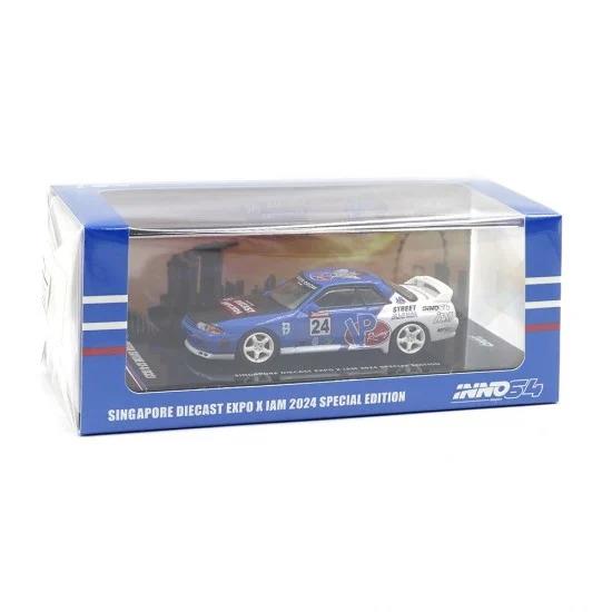 1/64 Nissan Skyline GTR R32 Singapore Diecast Expo 2024 S.E. (Inno64)