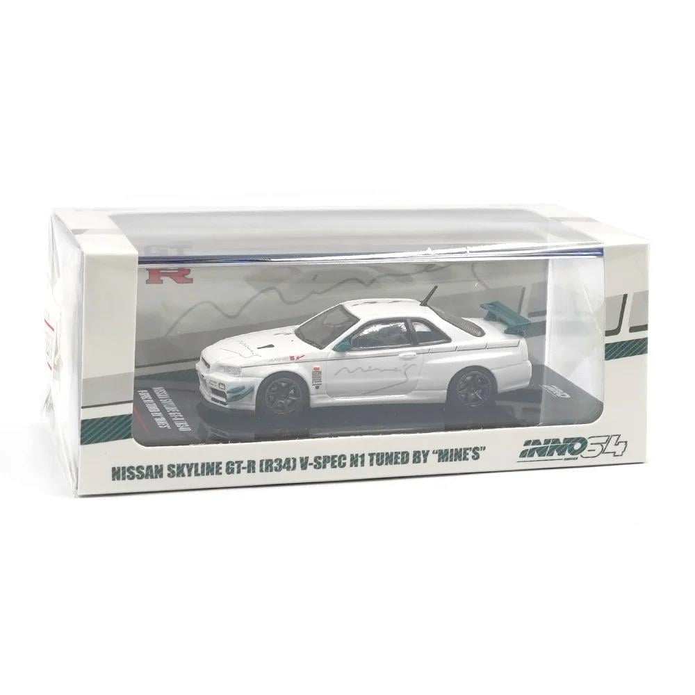 1/64 Nissan Skyline GTR R34 V-Spec Tuned by MINE'S (Inno64)