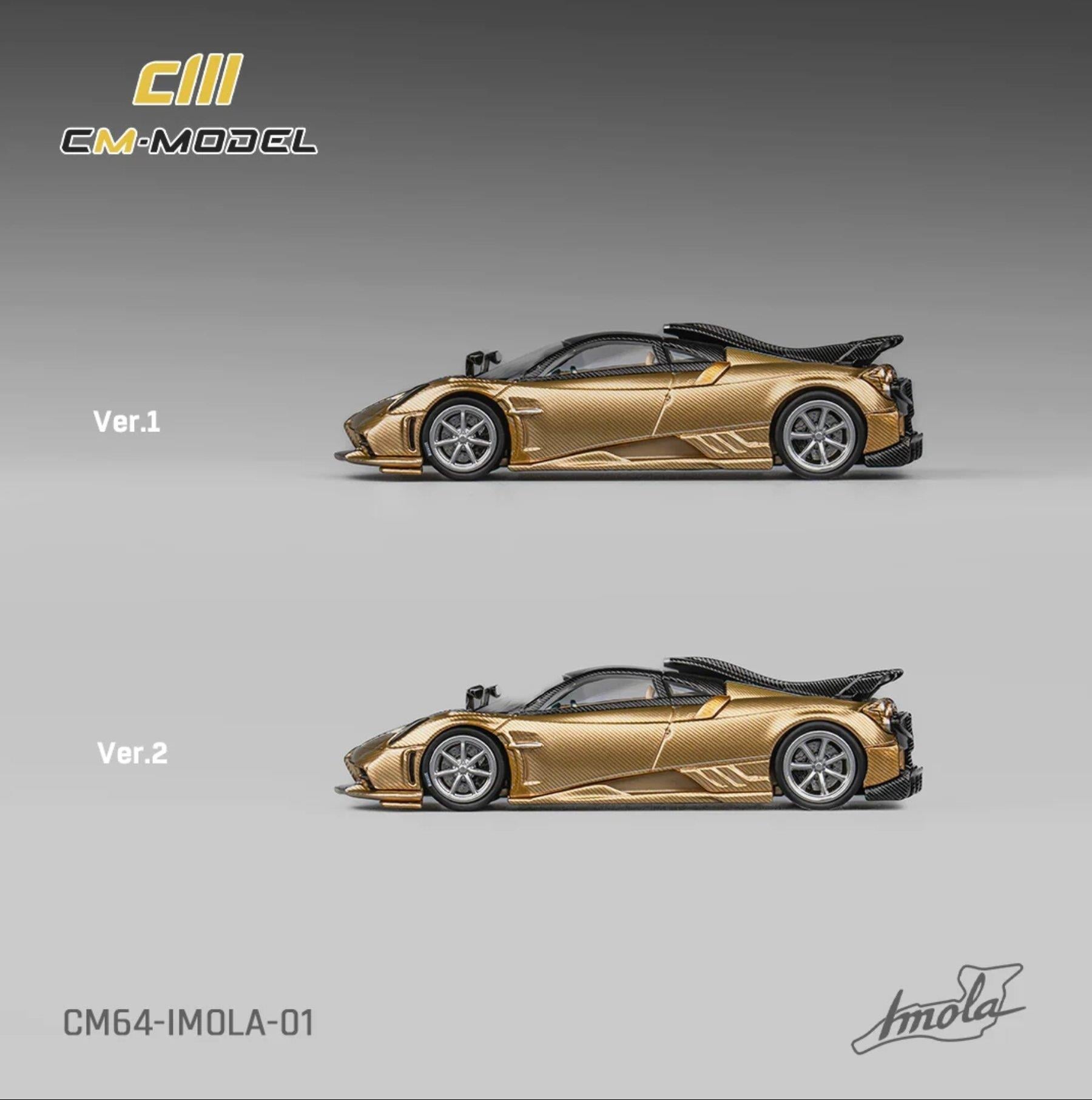 1/64 Pagani Imola Gold - CM MODEL