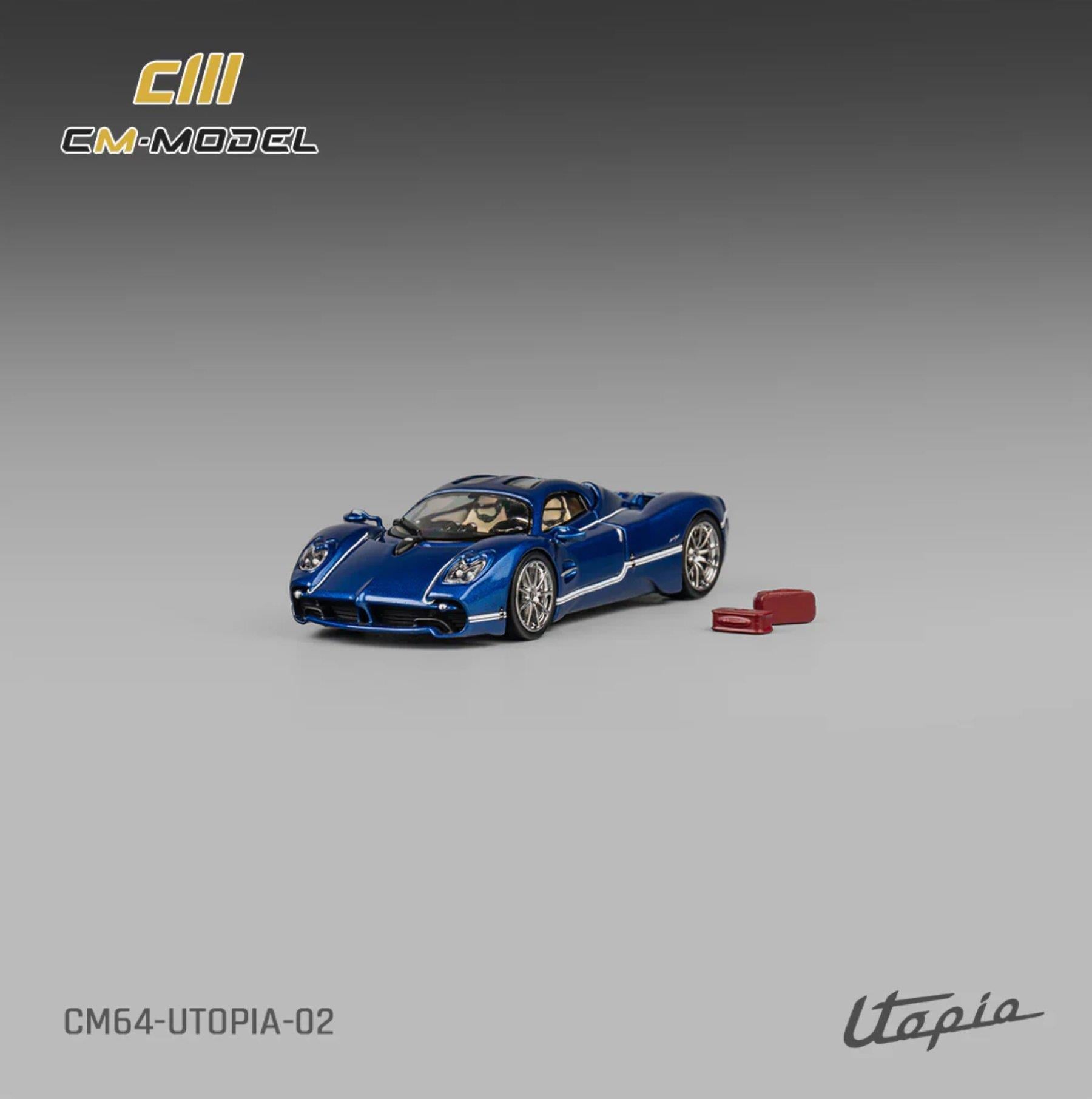 1/64 Pagani Utopia Blue - CM MODEL