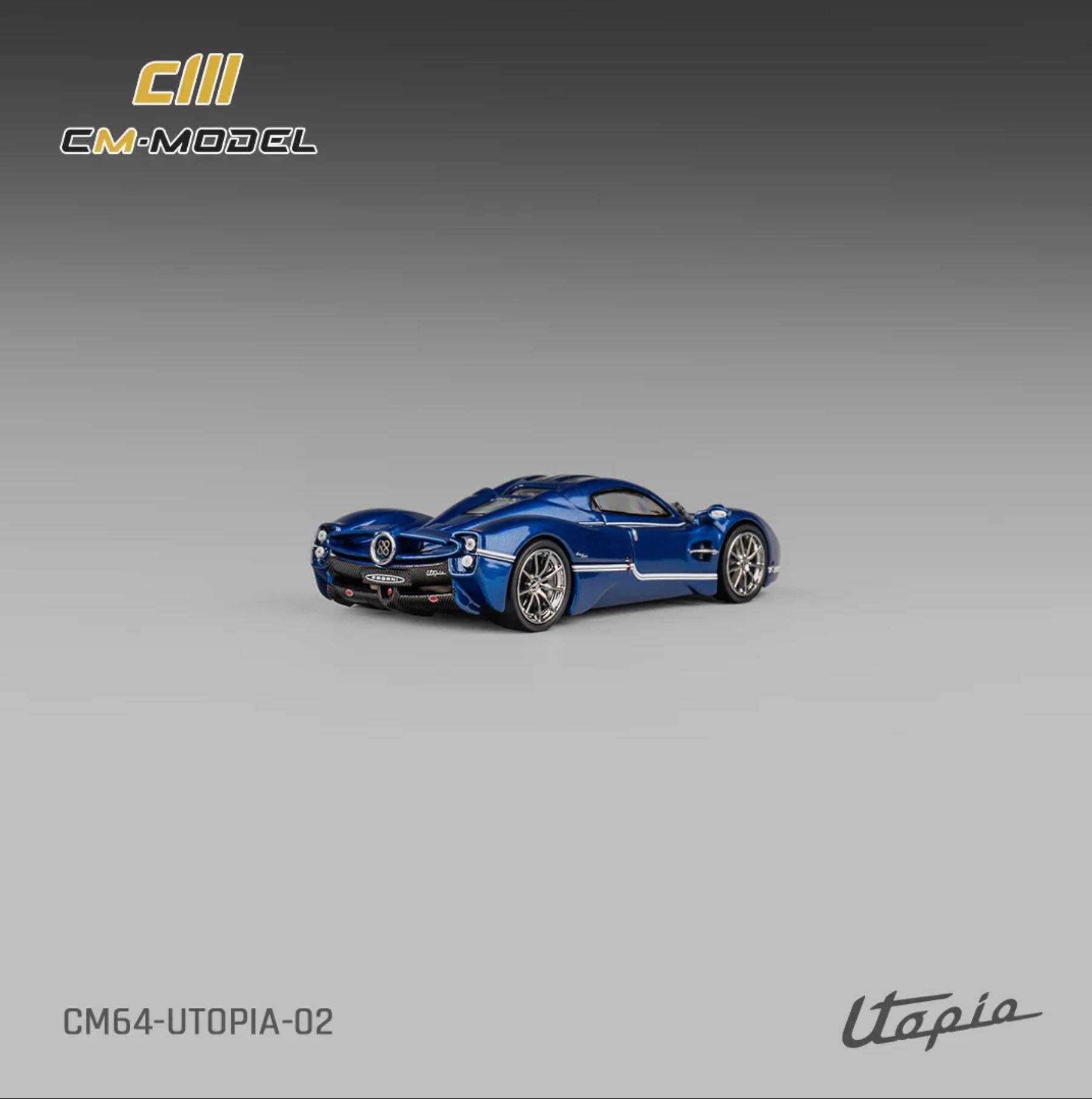 1/64 Pagani Utopia Blue - CM MODEL