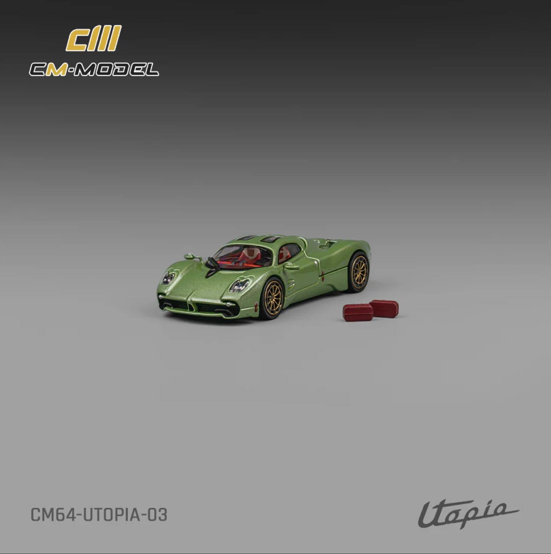 1/64 Pagani Utopia Green - CM MODEL