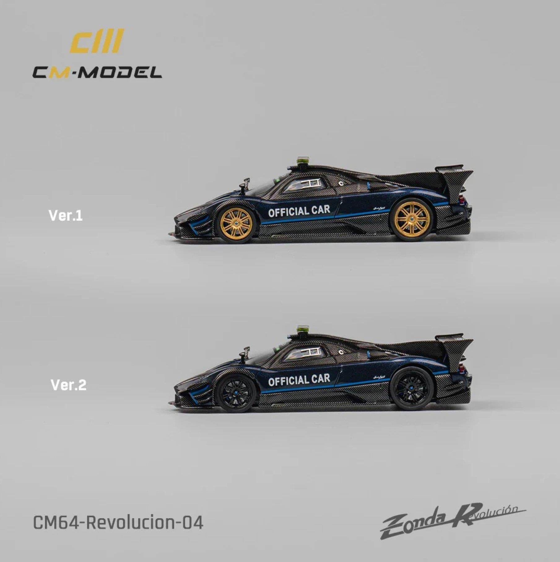 1/64 Pagani Zonda R Track Car - CM MODEL