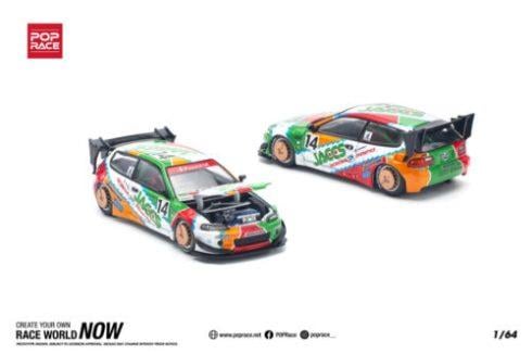 1/64 Pandem Honda Civic EG6 - POP RACE