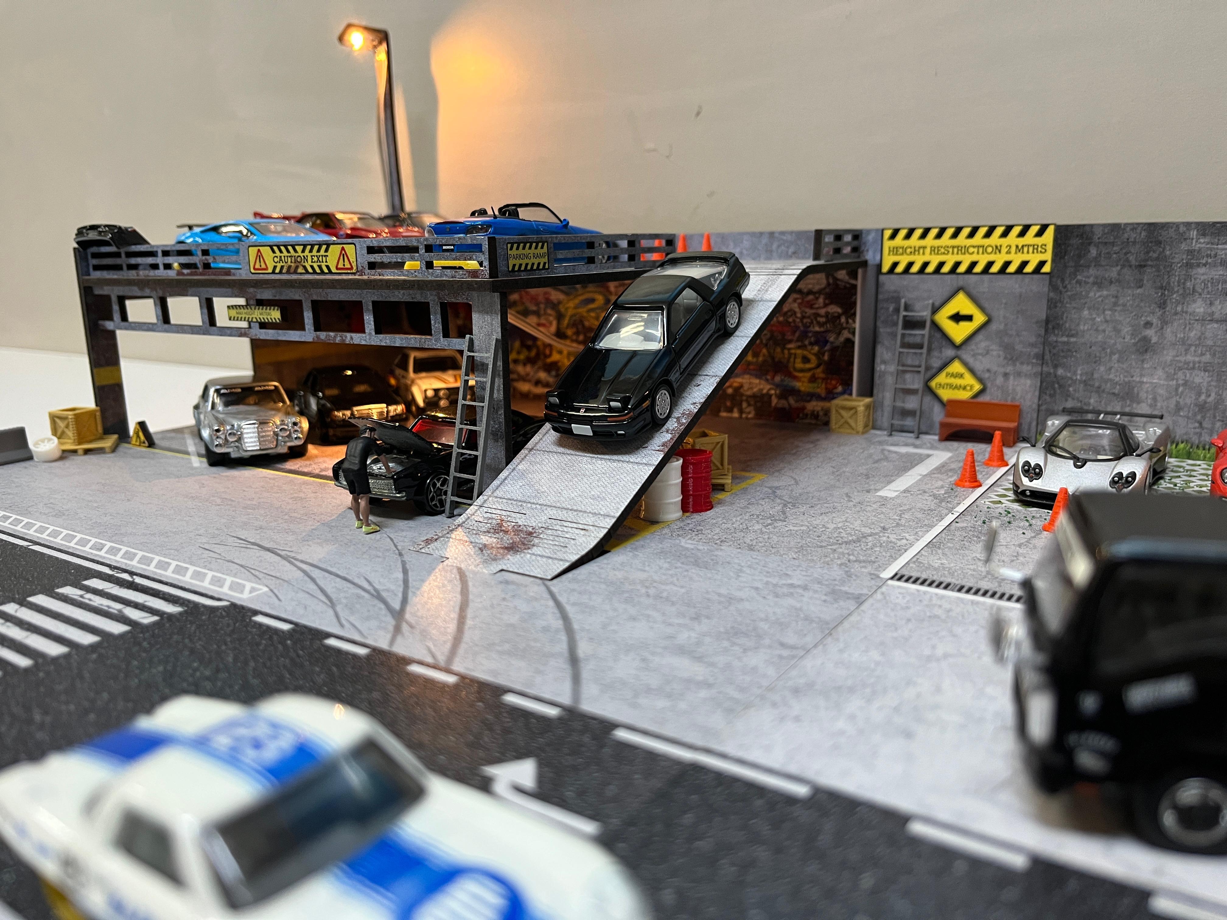 1/64 Rocket Bunny Garage Diorama