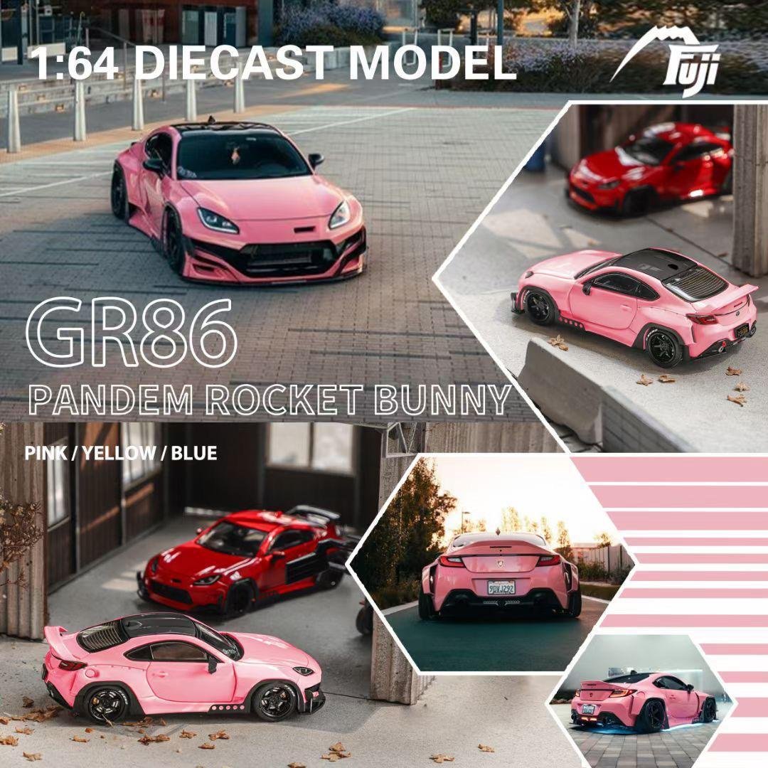 1/64 Toyota GR86 Rocket Bunny Pandem (FUJI)