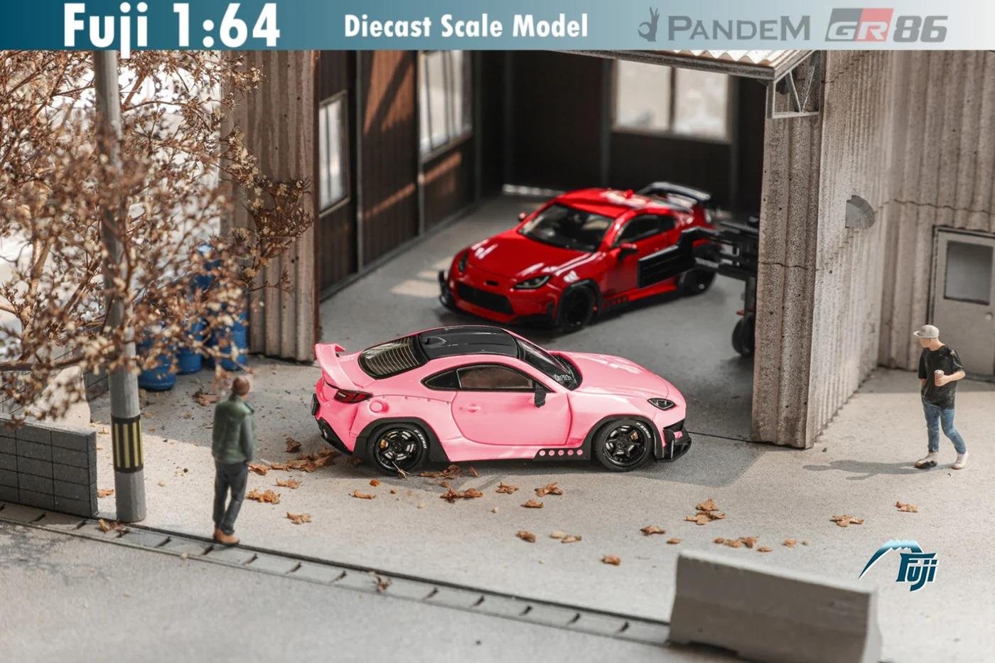 1/64 Toyota GR86 Rocket Bunny Pandem (FUJI)