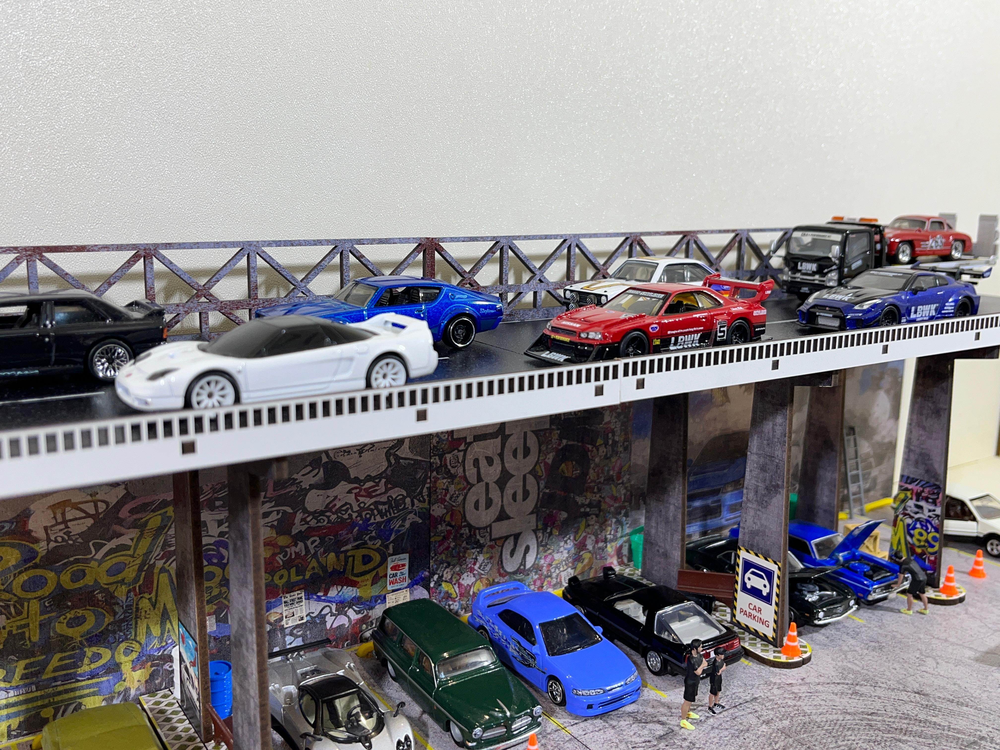 1/64 Underground Garage Diorama