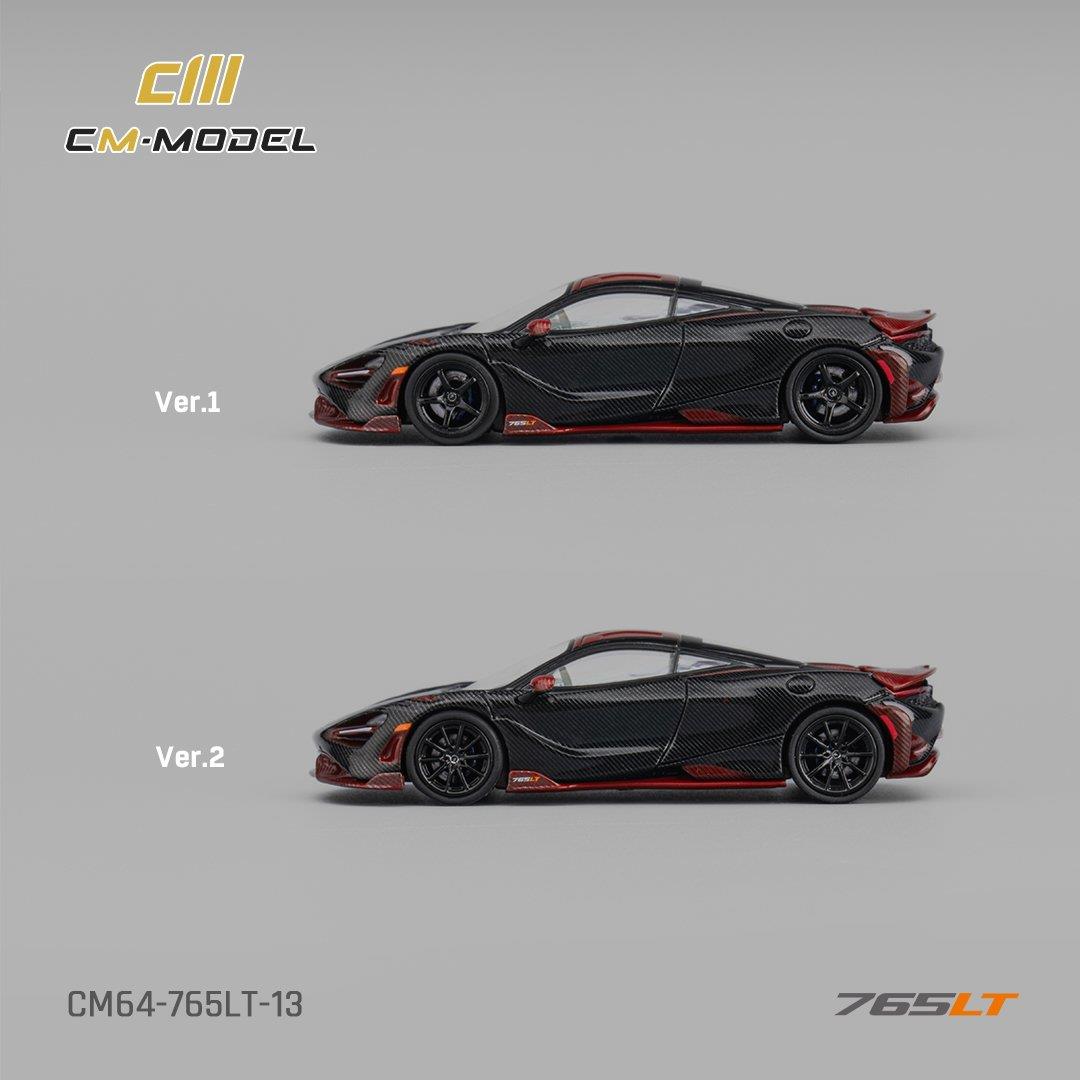 CM Model McLaren 765LT Carbon Red