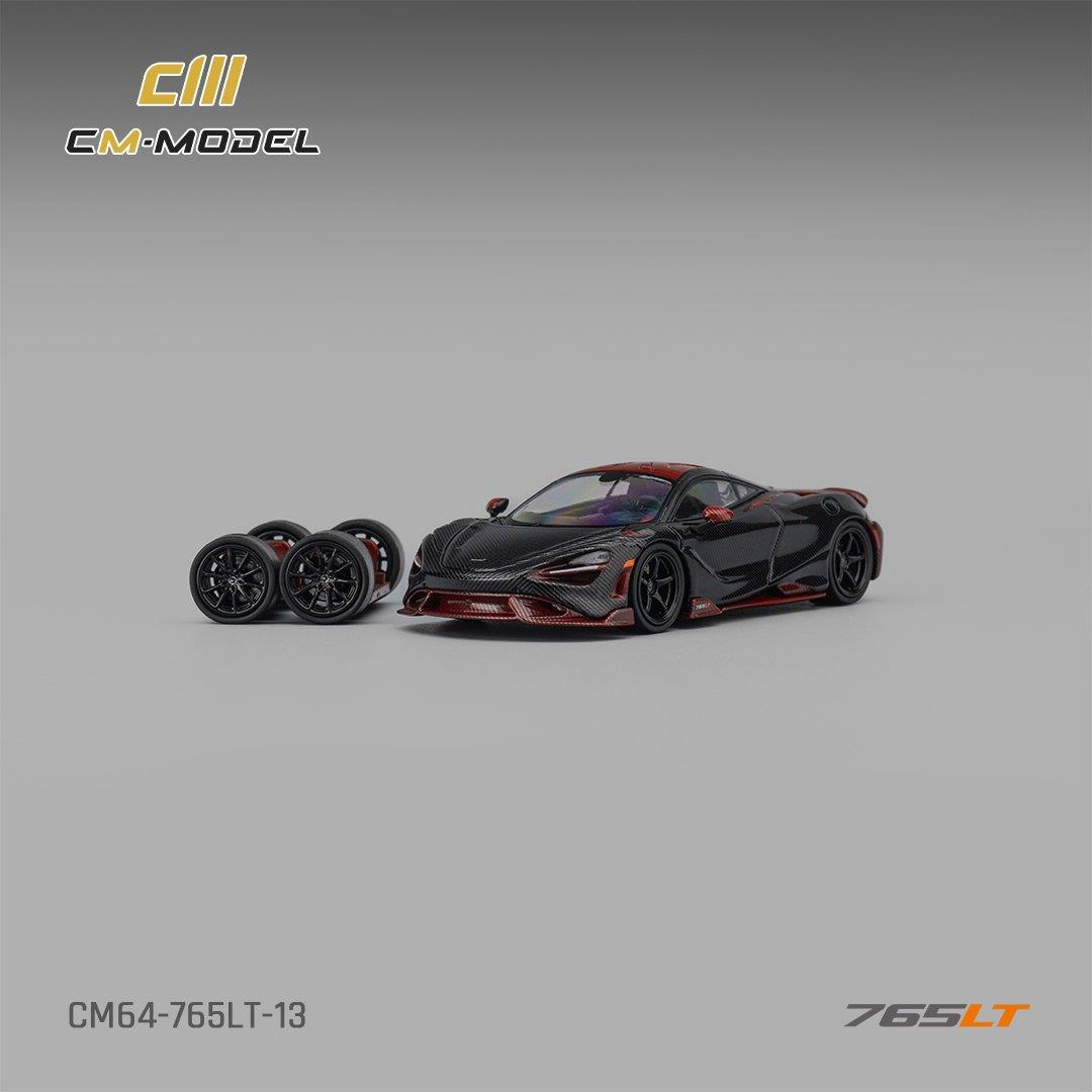 CM Model McLaren 765LT Carbon Red