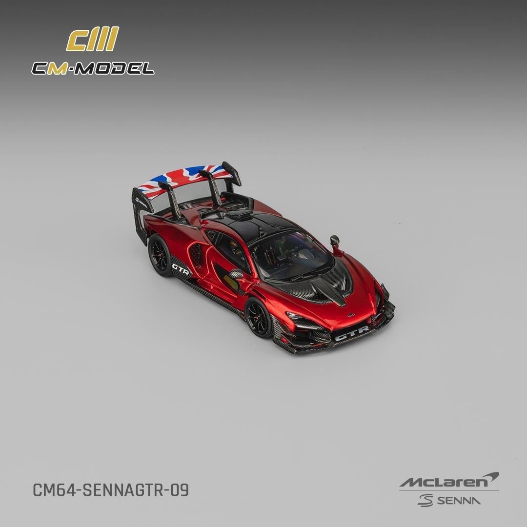 CM Model McLaren Senna GTR Red