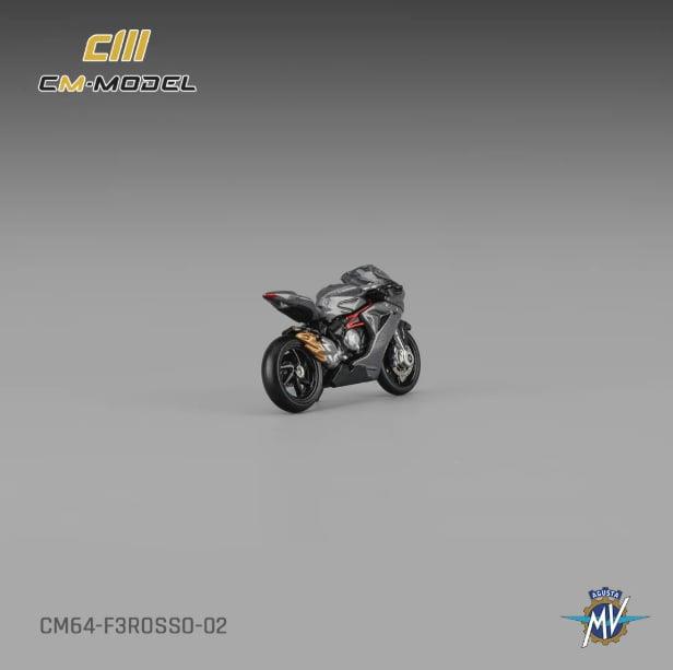 CM Model MV Augusta F3 Rosso Silver Grey