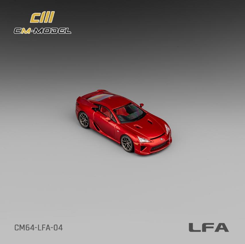 CM Model Toyota Lexus LFA Red