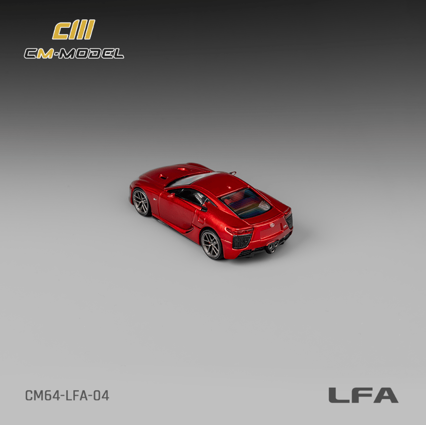 CM Model Toyota Lexus LFA Red
