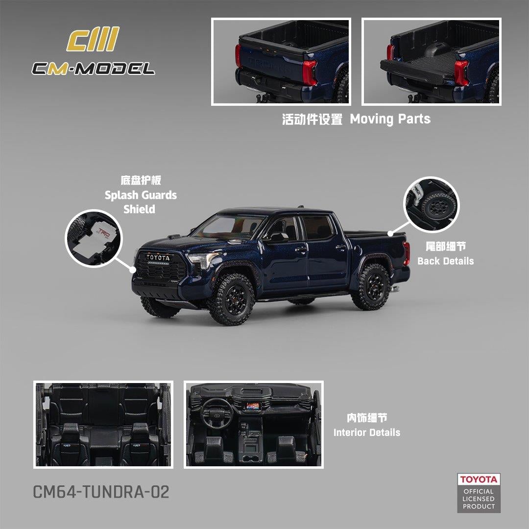 CM Model Toyota Tundra Metallic Blue