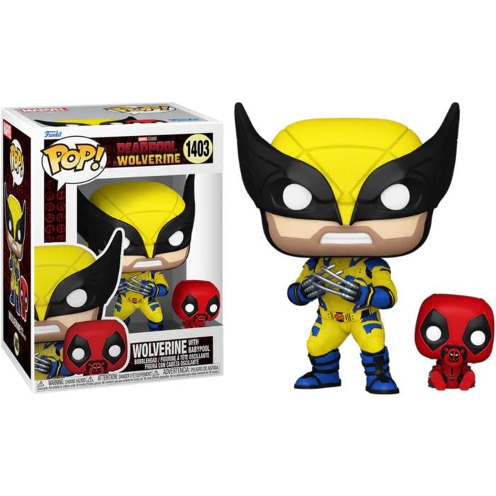 FUNKO POP 1403 WOLVERINE with BABYPOOL