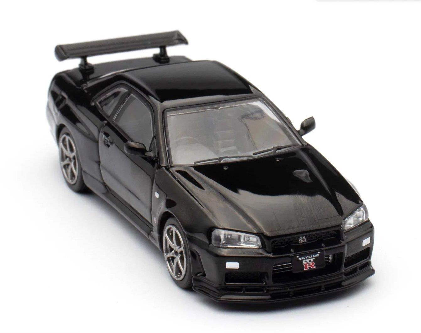 Inno64 Nissan Skyline GT-R R34 V-Spec II Black
