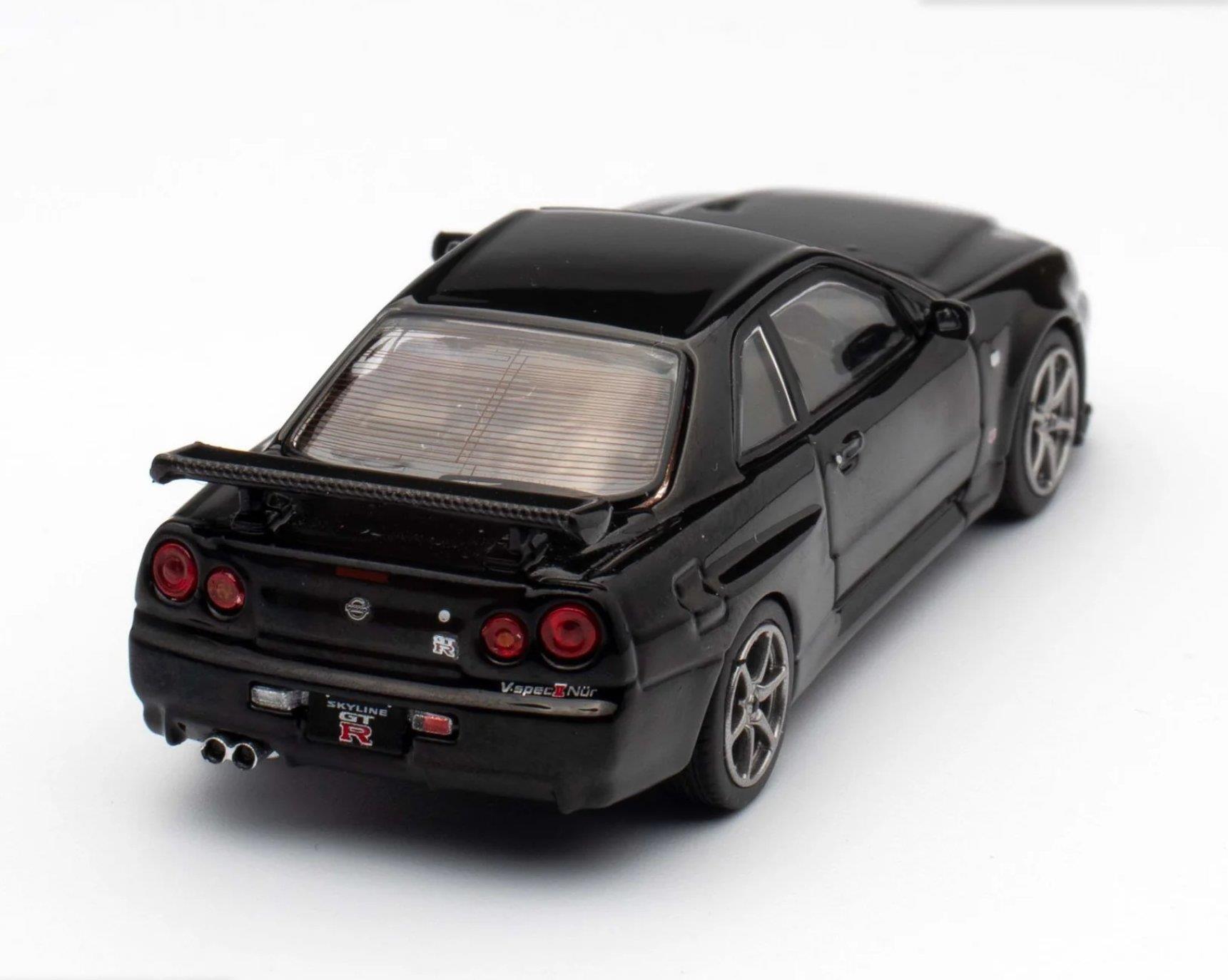 Inno64 Nissan Skyline GT-R R34 V-Spec II Black
