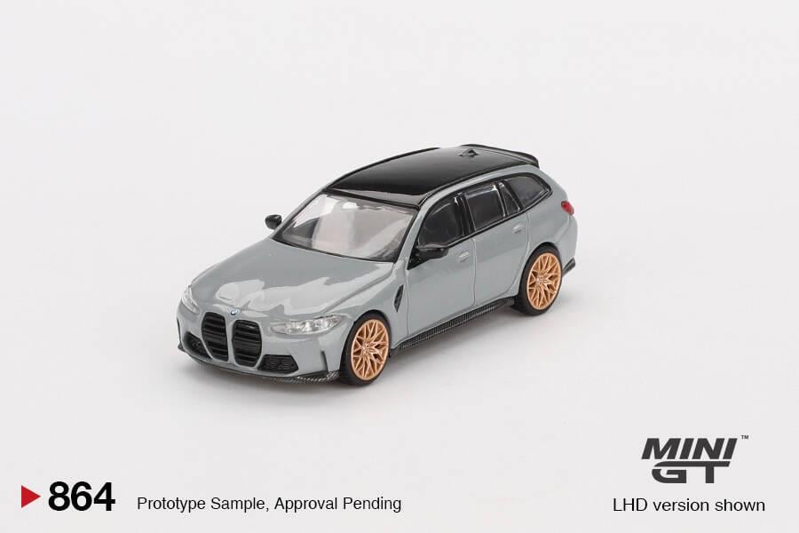 Mini GT 1/64 BMW M3 Competition Touring Brooklyn Grey