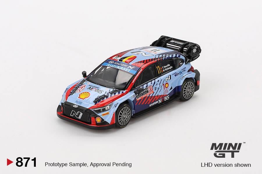 Mini GT 1/64 Hyundai i20 N Rally1 Hybrid 2024 Rallye Monte-Carlo Winner