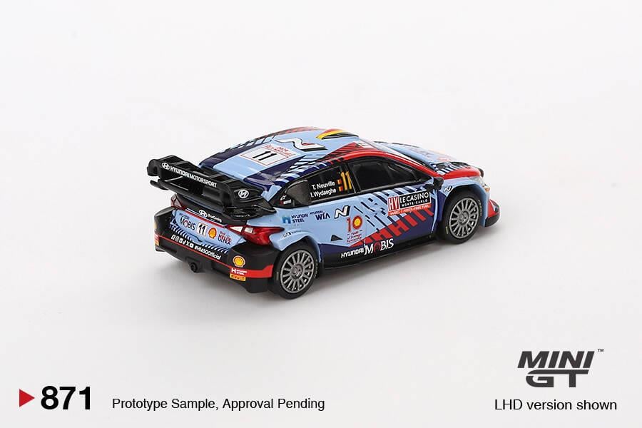 Mini GT 1/64 Hyundai i20 N Rally1 Hybrid 2024 Rallye Monte-Carlo Winner
