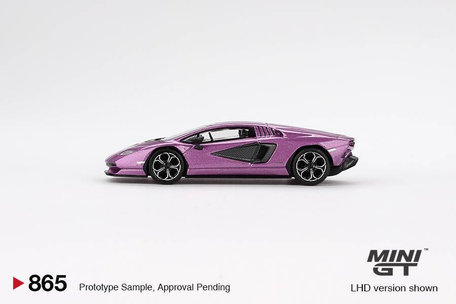 Mini GT 1/64 Lamborghini Countach LPI 800-4 Viola 30th