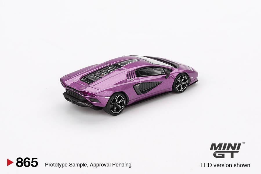 Mini GT 1/64 Lamborghini Countach LPI 800-4 Viola 30th