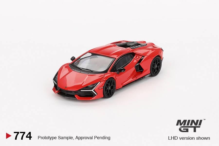 Mini GT 1/64 Lamborghini Revuelto Arancio Dac Lucido