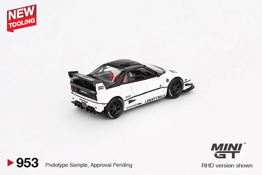 Mini GT 1/64 Mazda AZ-1 Liberty Walk LB40 White 2024 Tokyo Auto Salon