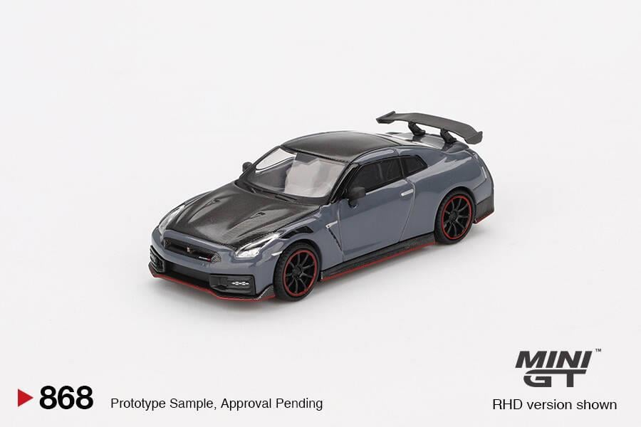 Mini GT 1/64 Nissan GT-R Nismo 2024 NISMO Stealth Gray