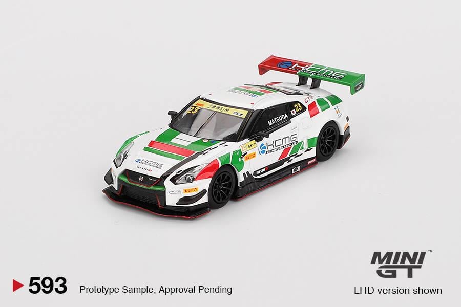 Mini GT 1/64 Nissan GT-R NISMO GT3 #23 KCMG 2018 FIA GT World Cup Macau