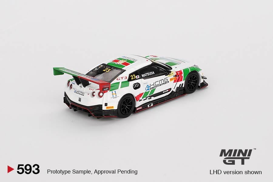 Mini GT 1/64 Nissan GT-R NISMO GT3 #23 KCMG 2018 FIA GT World Cup Macau