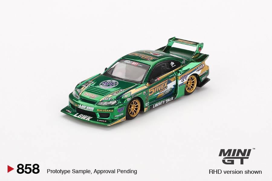 Mini GT 1/64 Nissan LB-Super Silhouette S15 SILVIA LBWK 2024 Fausto Racing