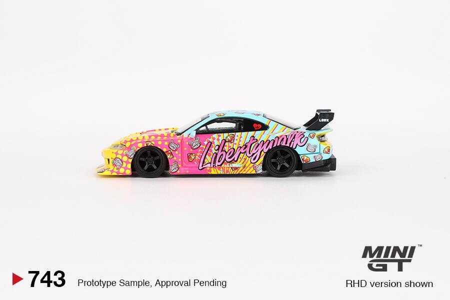 Mini GT 1/64 Nissan LB-Super Silhouette S15 SILVIA LBWK KUMA 