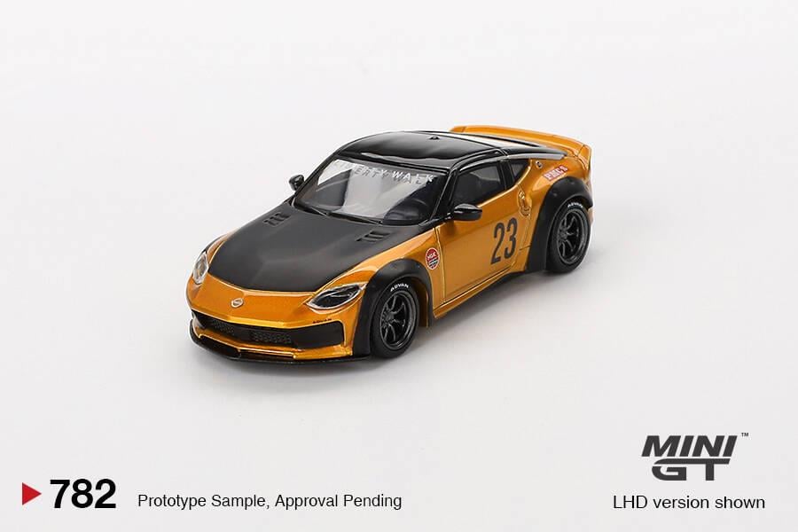 Mini GT 1/64 Nissan Z LB NATION WORKS LB Gold