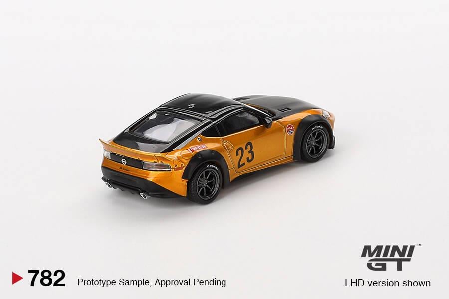 Mini GT 1/64 Nissan Z LB NATION WORKS LB Gold