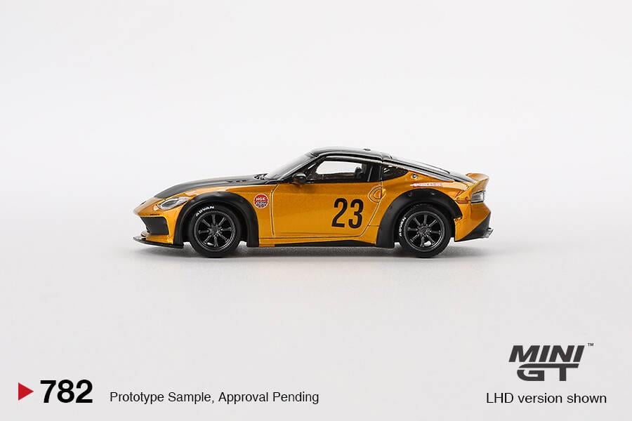 Mini GT 1/64 Nissan Z LB NATION WORKS LB Gold