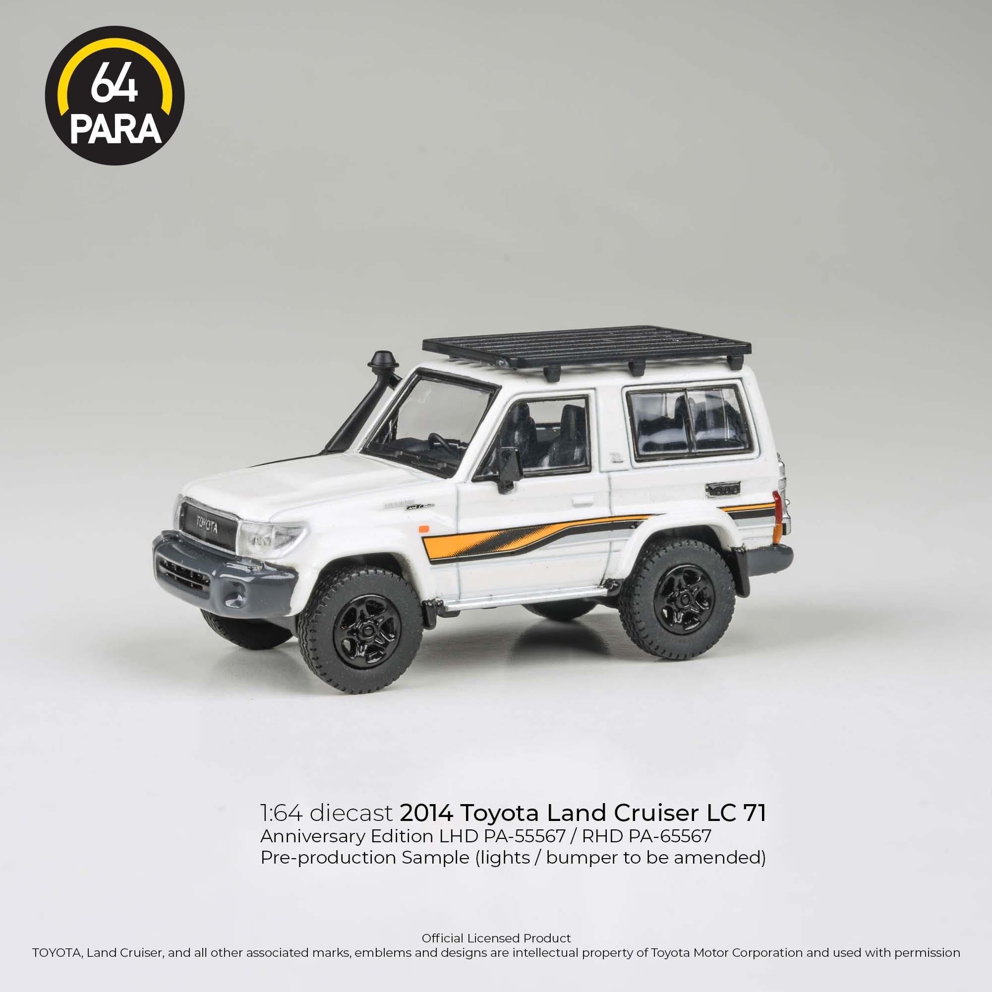 Para64 2023 Toyota Land Cruiser LC71 White Anniversary