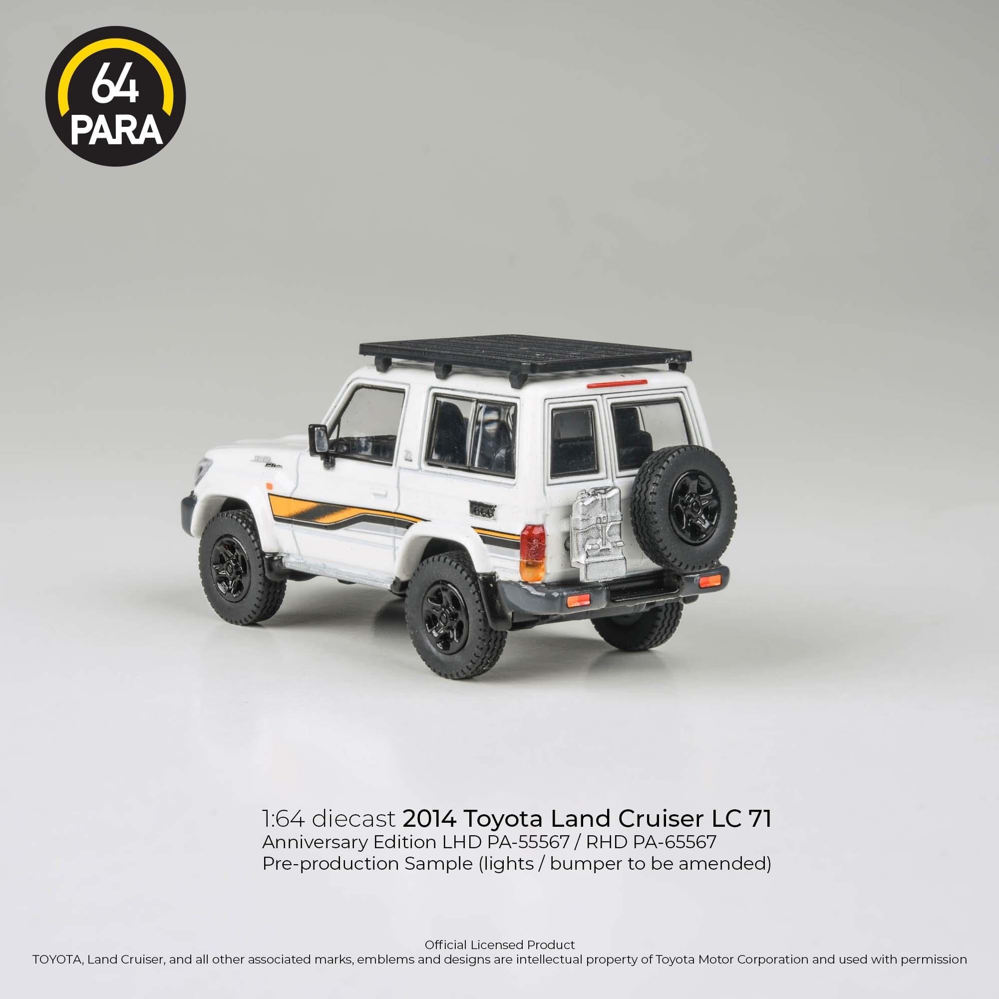 Para64 2023 Toyota Land Cruiser LC71 White Anniversary
