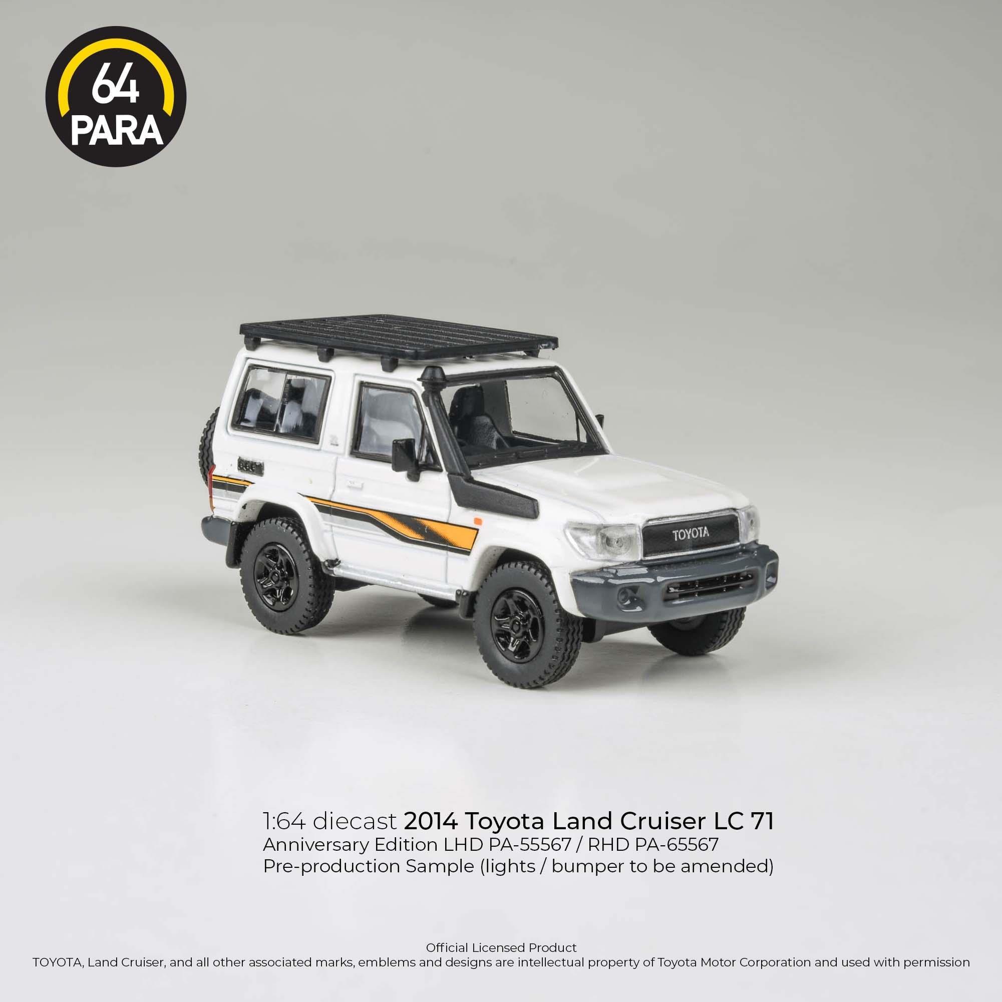 Para64 2023 Toyota Land Cruiser LC71 White Anniversary