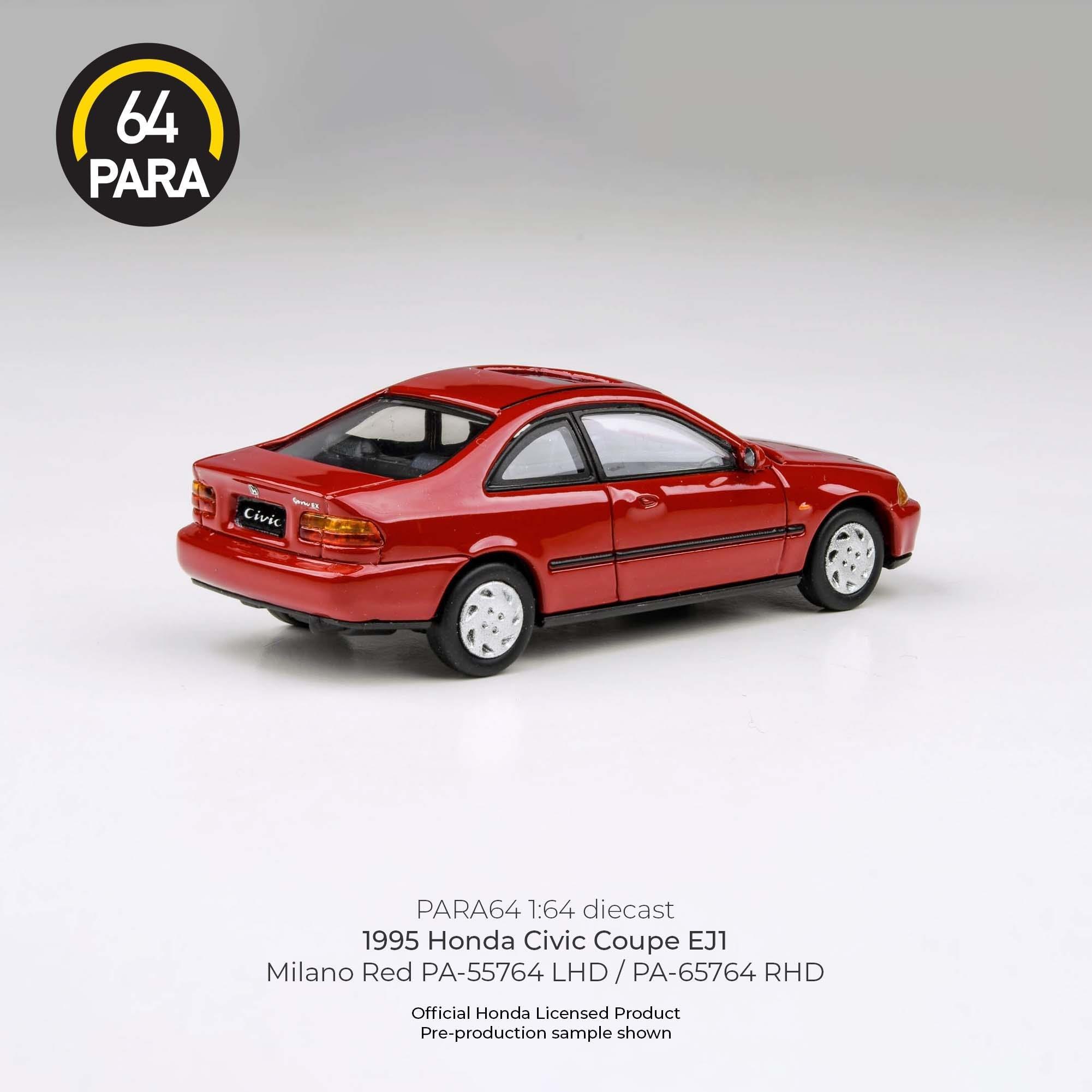 Para64 Honda Civic Coupe Ej1 1995 Milano Red