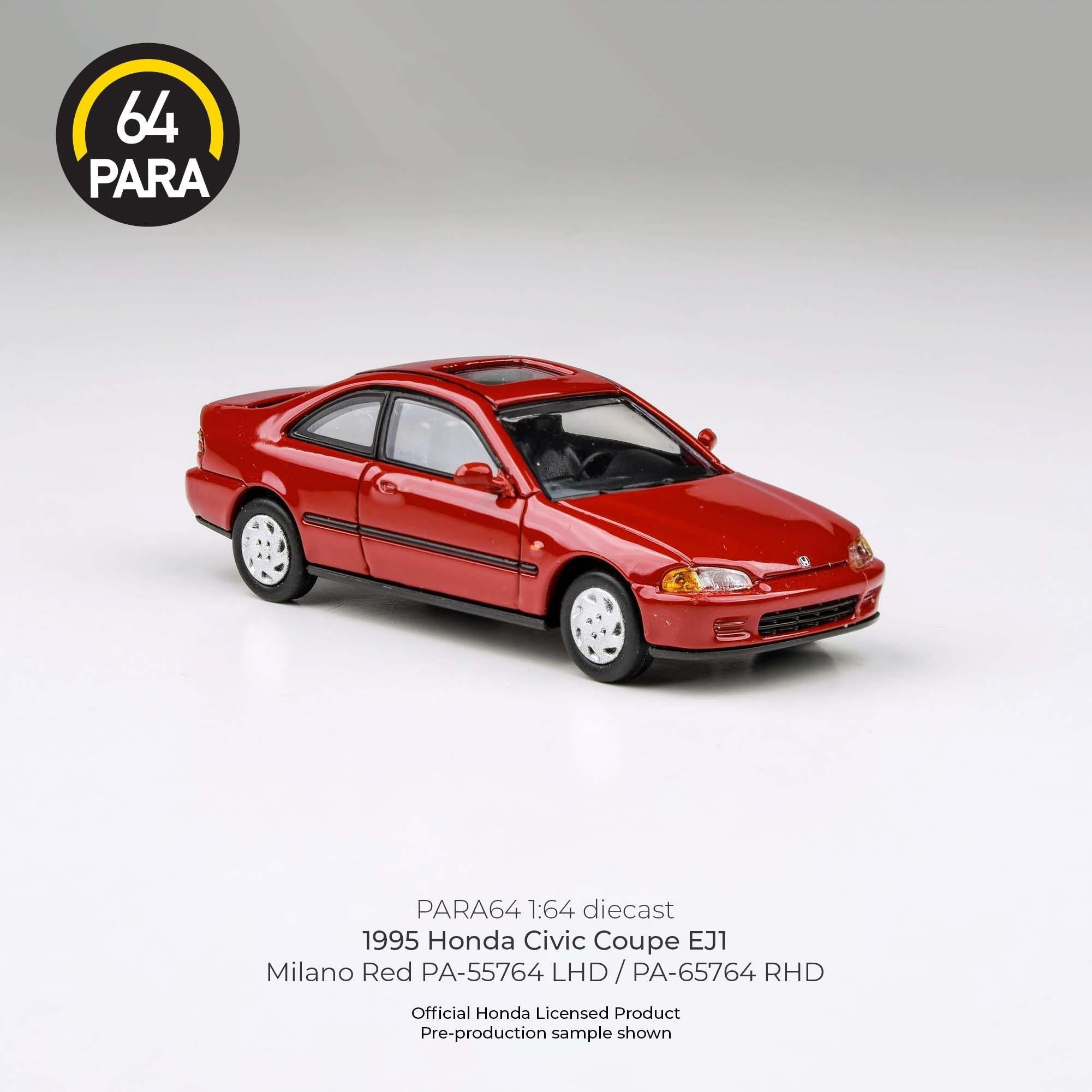 Para64 Honda Civic Coupe Ej1 1995 Milano Red