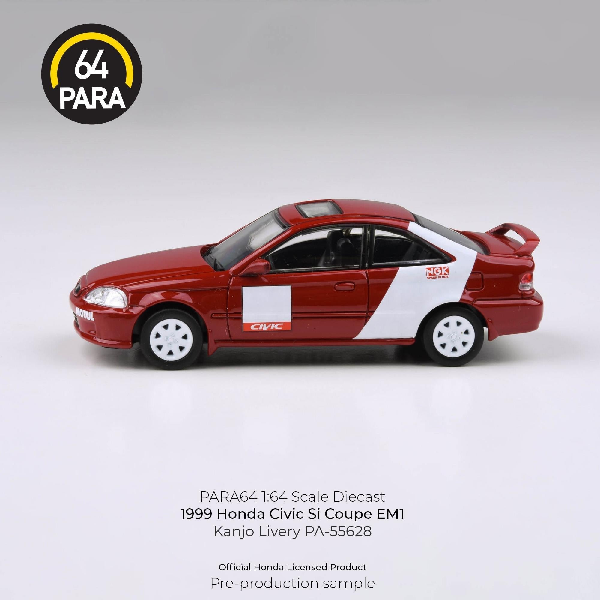 Para64 Honda Civic Si EM1 1999 Kanjo Livery