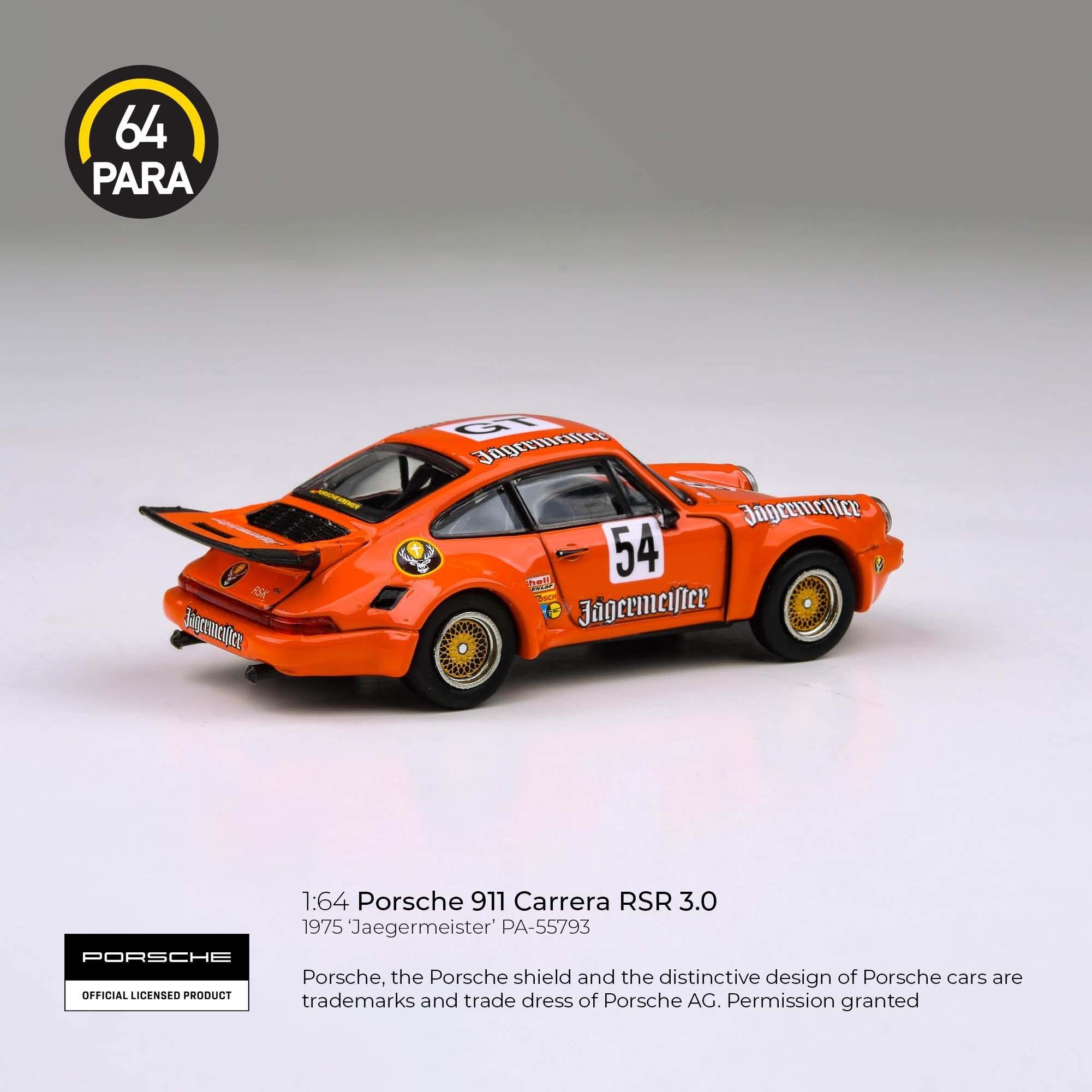 Para64 Porsche 911 Carrera RSR 3.0 Jaegermeister