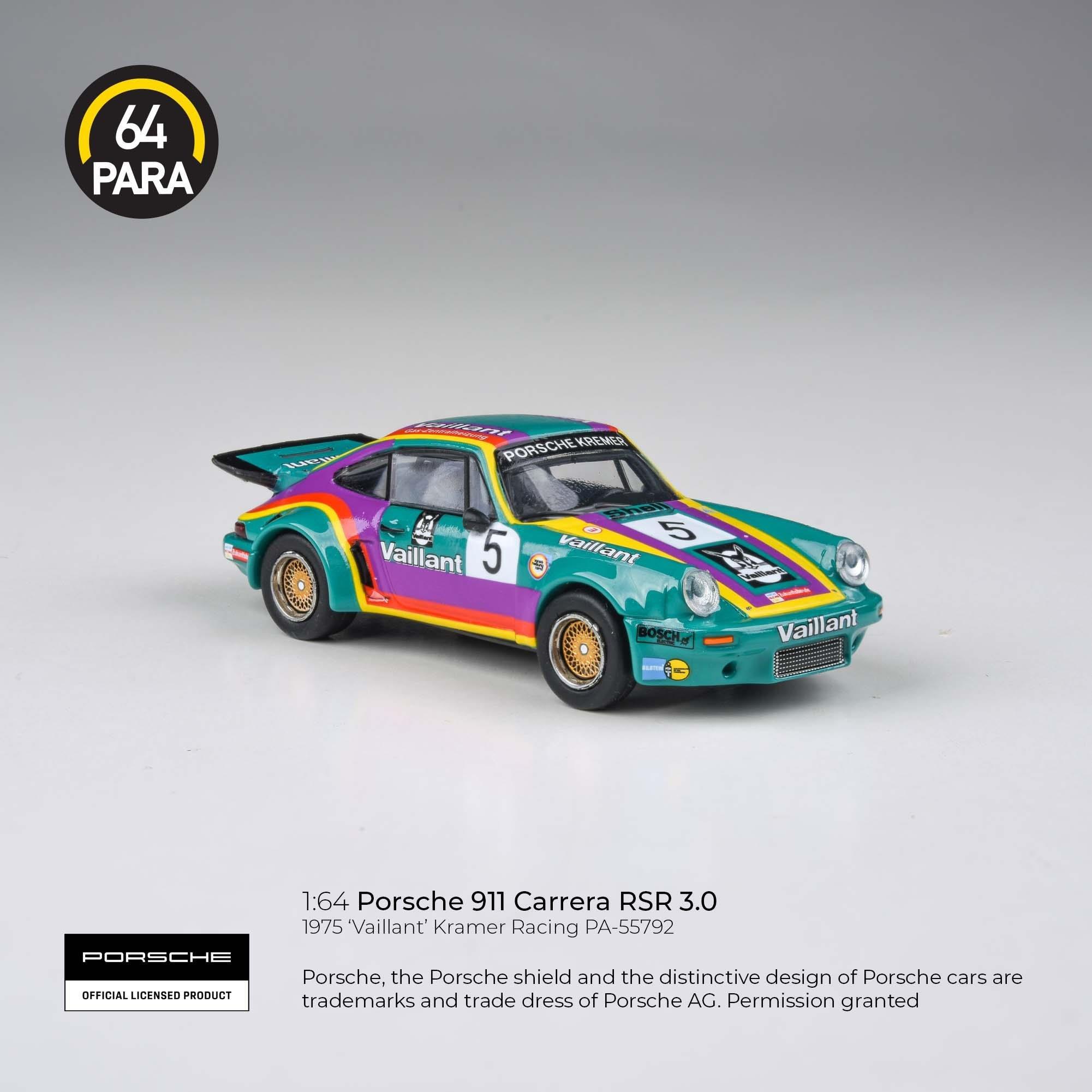 Para64 Porsche 911 Carrera Rsr 3.0 Kremer Racing Vaillant