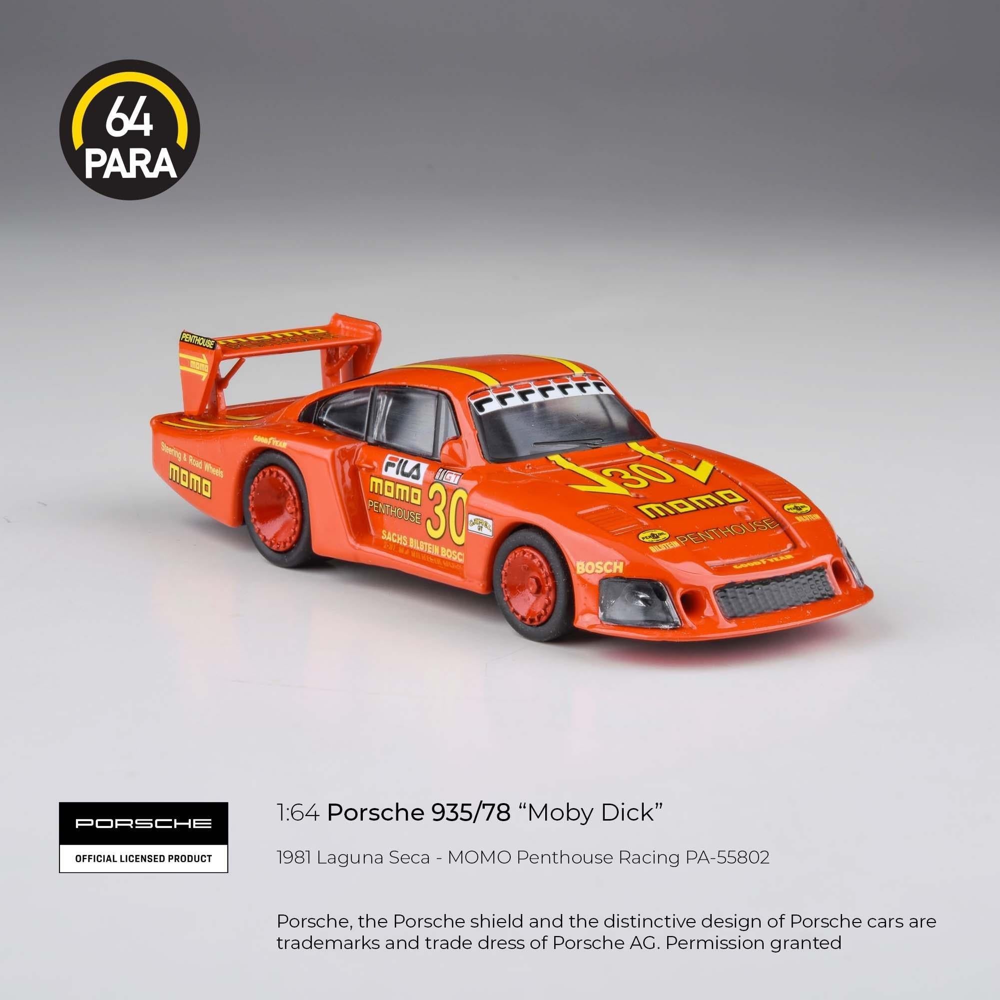Para64 Porsche 935/78 Moby Dick 1981 Laguna Seca 100 Miles momo