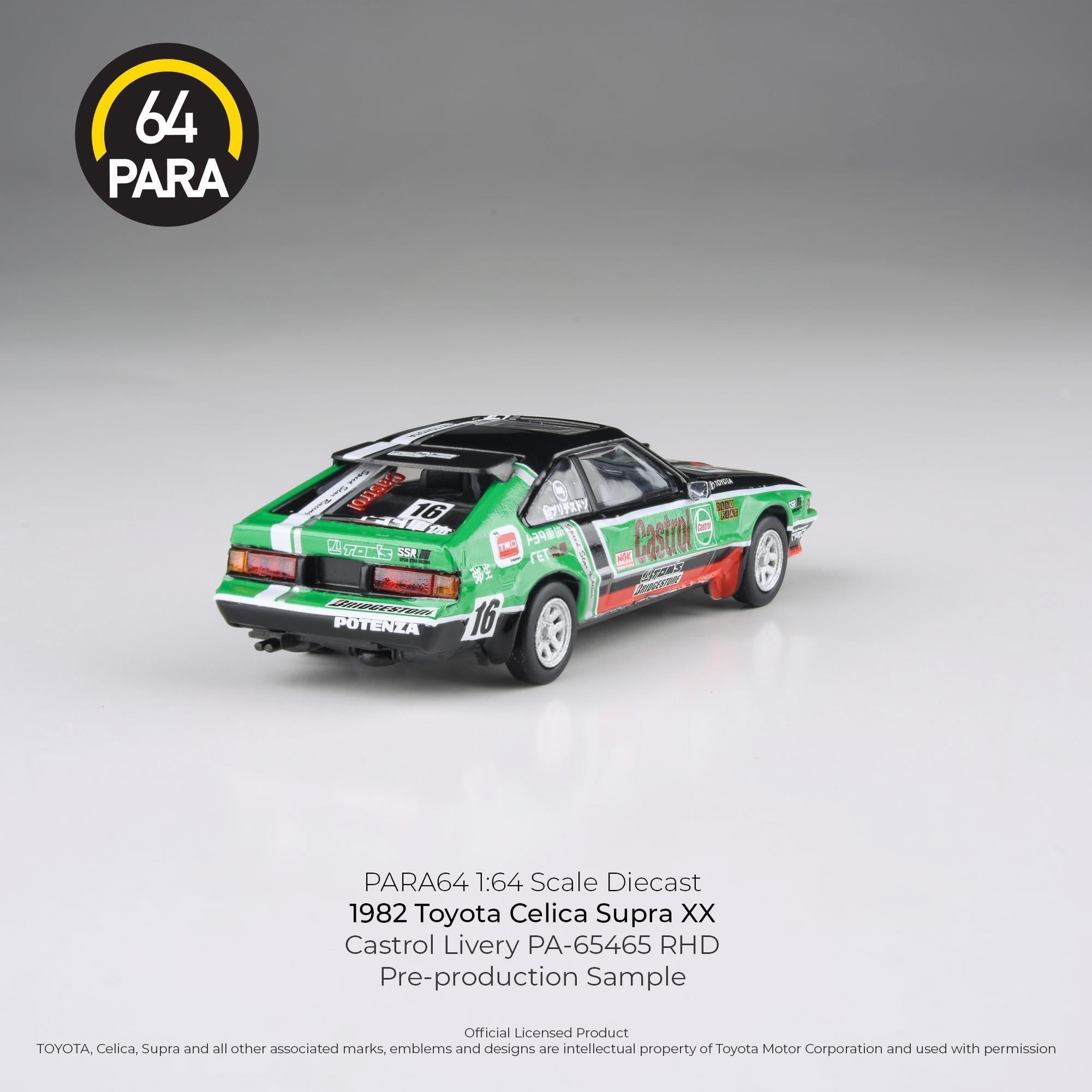 Para64 Toyota Celica Supra XX 1984 Castrol Livery