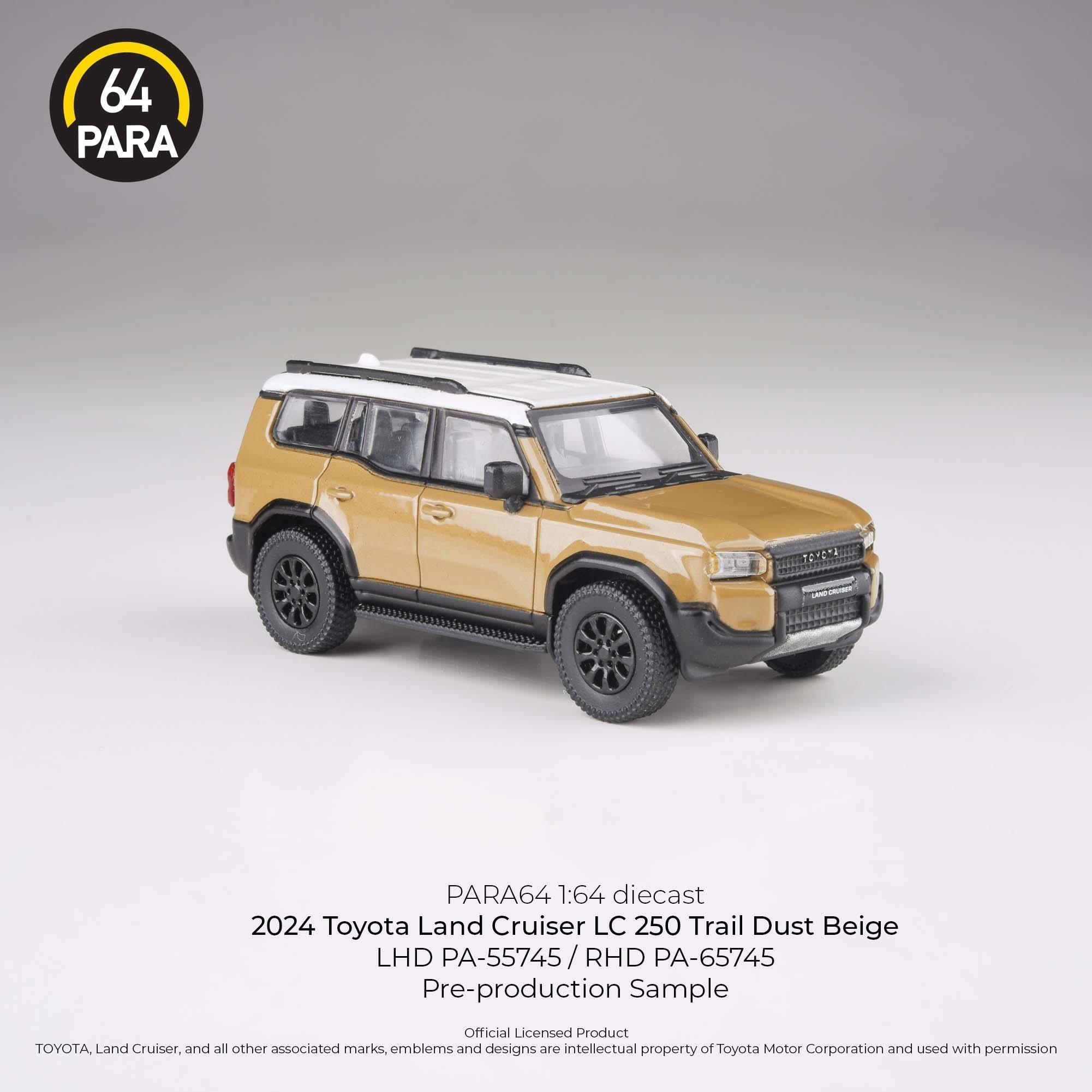 Para64 Toyota Land Cruiser 250 2024 Prado Trail Dust Beige
