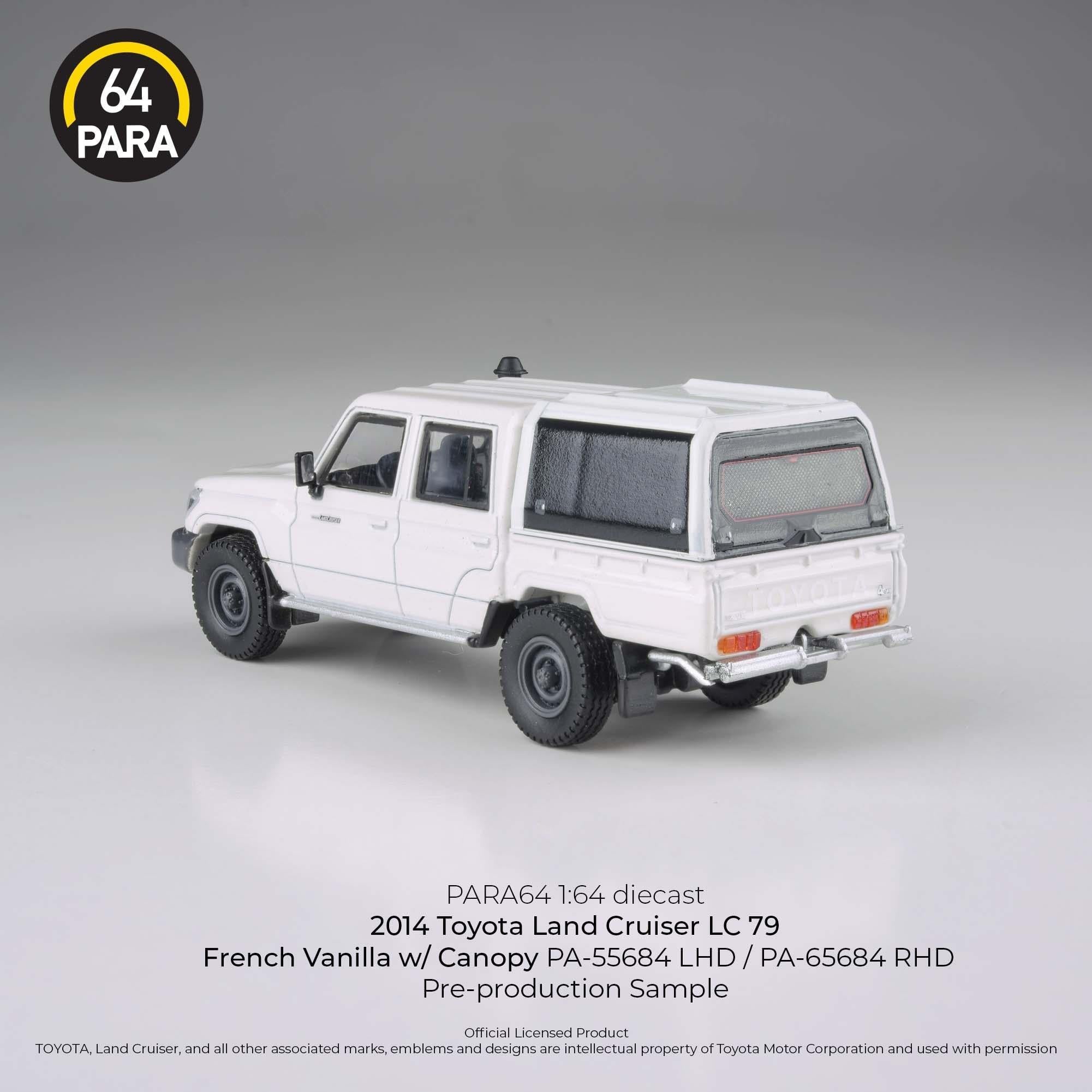 Para64 Toyota Land Cruiser LC 79 2012 French Vanilla with Canopy